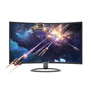 Sceptre 27" Curved 75Hz LED Monitor C278W-1920R Full HD 1080P HDMI DisplayPort VGA Speakers, Ultra for $226 Sceptre 27" Curved 75Hz LED Monitor C278W-1920R Full HD 1080P HDMI DisplayPort VGA Speakers, Ultra for $226