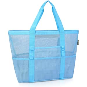 Baleine Large Mesh Beach Tote Bag for $10 Baleine Large Mesh Beach Tote Bag for $10