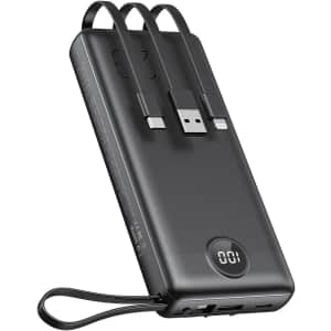 Veektomx 20,000mAh Ultra Slim USB-C Power Bank for $19 Veektomx 20,000mAh Ultra Slim USB-C Power Bank for $19