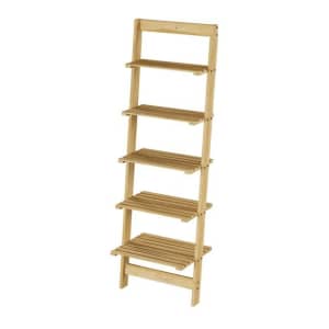 Lavish Home Five-Tier Ladder Storage Shelf for $35 Lavish Home Five-Tier Ladder Storage Shelf for $35