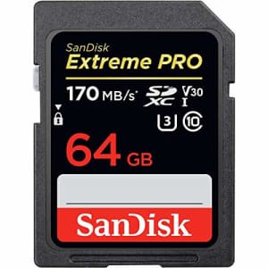 SanDisk 64GB Extreme PRO UHS-I SDXC Memory Card (3216658163) for $19 SanDisk 64GB Extreme PRO UHS-I SDXC Memory Card (3216658163) for $19