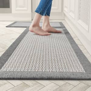Amoami 2-Piece Kitchen Rug Set for $30 Amoami 2-Piece Kitchen Rug Set for $30
