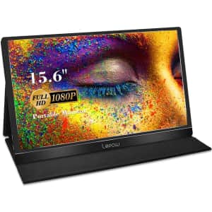 Lepow 15.6" 1080p IPS Portable Monitor for $220