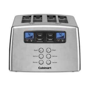 Cuisinart Touch to Toast Leverless toaster, 4-Slice, Brushed Stainless Steel for $138