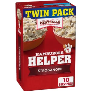 Hamburger Helper Stroganoff 13-oz. Twin Pack for $1.75 via Sub & Save