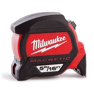 Milwaukee 4932459374 Premium Magnetic Tape Measure (5m/16ft) for $25
