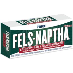 Fels Naptha Laundry Bar and Stain Remover for $6