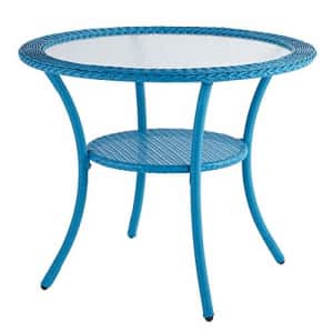 BrylaneHome Roma All-Weather Resin Wicker Bistro Table Patio Furniture, Pool for $193 BrylaneHome Roma All-Weather Resin Wicker Bistro Table Patio Furniture, Pool for $193