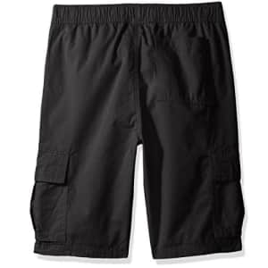 The Children's Place Boys' Uniform Pull On Cargo Shorts, Washed Blk, 16 for $27 The Children's Place Boys' Uniform Pull On Cargo Shorts, Washed Blk, 16 for $27