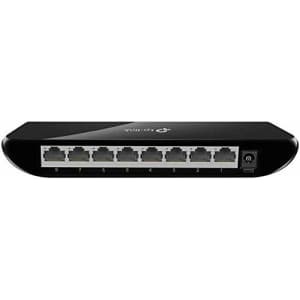 TP-Link 8 Port Gigabit Ethernet Network Switch | Plug and Play | Desktop or Wall-Mounting | Plastic for $30