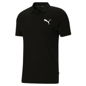 PUMA Men's Essentials Jersey Polo for $10 PUMA Men's Essentials Jersey Polo for $10