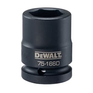 DEWALT 3/4" Drive Impact Socket 6 PT 24MM for $8
