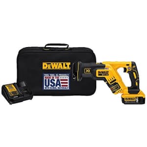 DEWALT 20V MAX XR Compact Reciprocating Saw, 5.0-Amp Hour (DCS367P1) for $375 DEWALT 20V MAX XR Compact Reciprocating Saw, 5.0-Amp Hour (DCS367P1) for $375