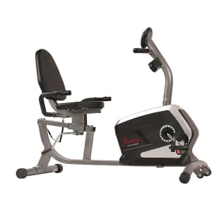Sunny Health Magnetic Recumbent Exercise Bike w/ Digital Monitor for $180 Sunny Health Magnetic Recumbent Exercise Bike w/ Digital Monitor for $180