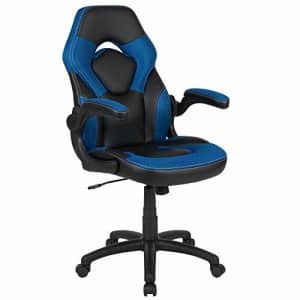 Flash Furniture CH-00095-BL-GG X10 Gaming Chair Racing Office Ergonomic Computer PC Adjustable for $144