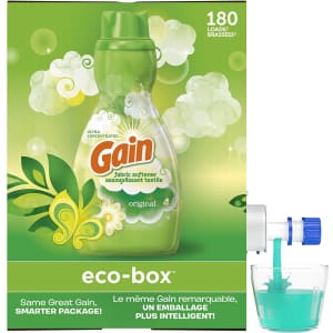 Gain Eco-Box 180-Load Liquid Fabric Softener for $7.96 w/ Sub & Save Gain Eco-Box 180-Load Liquid Fabric Softener for $7.96 w/ Sub & Save