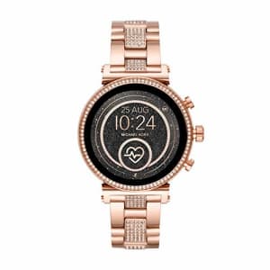 Michael Kors Access Women's Sofie Heart Rate' Touch-Screen Smartwatch with Stainless-Steel Strap, for $326 Michael Kors Access Women's Sofie Heart Rate' Touch-Screen Smartwatch with Stainless-Steel Strap, for $326