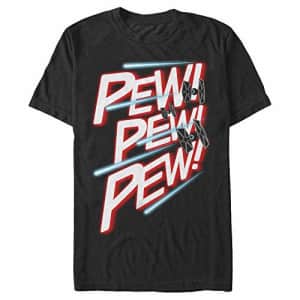 Star Wars Men's T-Shirt, BLACK, large for $17