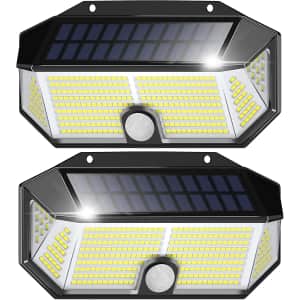 Otdair Solar LED Motion Light 2-Pack for $30 Otdair Solar LED Motion Light 2-Pack for $30