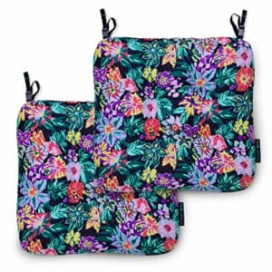 Vera Bradley by Classic Accessories Water-Resistant Patio Chair Cushions, 19 x 19 x 5 Inch, 2 Pack, for $56 Vera Bradley by Classic Accessories Water-Resistant Patio Chair Cushions, 19 x 19 x 5 Inch, 2 Pack, for $56