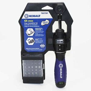 Kobalt 6x-Speed Double Drive 32-pc. Screwdriver Set for $70