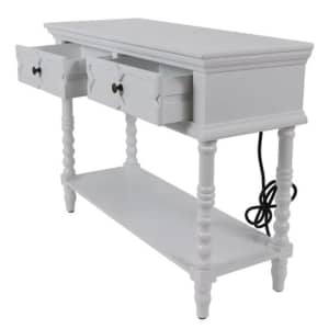 Decor Therapy Mona 2-Drawer Console Table for $129