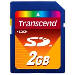 Transcend Nikon Coolpix L120 Digital Camera Memory Card 2GB Standard Secure Digital (SD) Memory Card for $11