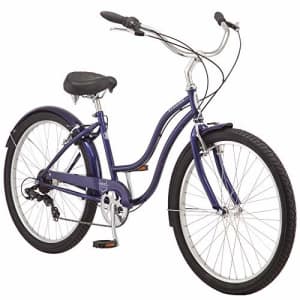 Schwinn Mikko Adult Beach Cruiser Bike, Featuring 17-Inch/Medium Steel Step-Over Frames, 7-Speed for $346 Schwinn Mikko Adult Beach Cruiser Bike, Featuring 17-Inch/Medium Steel Step-Over Frames, 7-Speed for $346