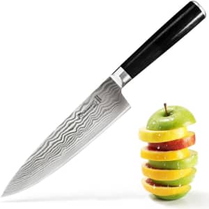 Michelangelo 8" Stainless Steel Chef Knife for $13 Michelangelo 8" Stainless Steel Chef Knife for $13