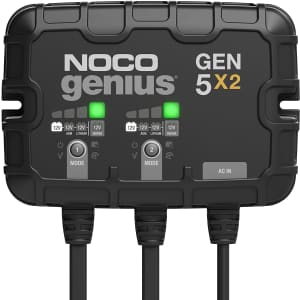 NOCO Genius GENX2 Automatic Marine Battery Charger for $125