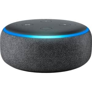 3rd-Gen. Amazon Echo Dot for $9.98 w/ 1-month Amazon Music Unlimited