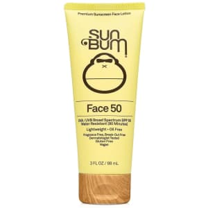 Sun Bum Face 50 SPF 50 Sunscreen for $8 Sun Bum Face 50 SPF 50 Sunscreen for $8