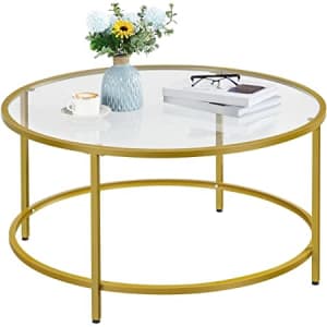 Sauder Int Lux Coffee Table Round for $113