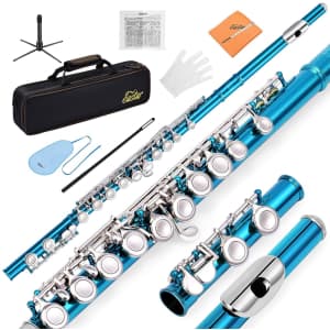 Eastar Closed Hole C Flutes 16-Key Beginner Flute Set for $130
