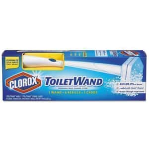 Clorox ToiletWand with 6 Refill Heads for $8 Clorox ToiletWand with 6 Refill Heads for $8