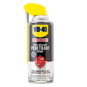 WD-40 Specialist Rust Release 11-oz. Penetrant Spray for $7