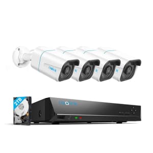 Reolink 4K 8-Channel NVR PoE Security Camera Kit w/ 2TB HDD for $420 Reolink 4K 8-Channel NVR PoE Security Camera Kit w/ 2TB HDD for $420