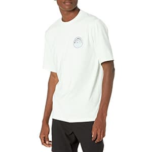 Billabong Men's Standard Classic Loose Fit Long Sleeve Rashguard Surf Tee Shirt, Seaglass Roto, for $27