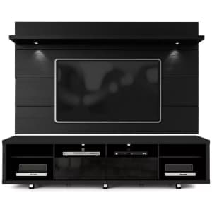 Manhattan Comfort Cabrini 2.2 86" Wall Panel and TV Stand Combo for $541 Manhattan Comfort Cabrini 2.2 86" Wall Panel and TV Stand Combo for $541