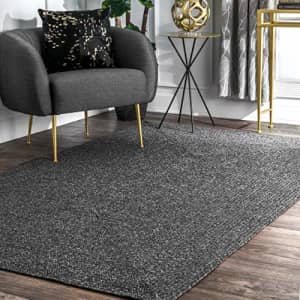 nuLOOM Wynn Braided Indoor/Outdoor Area Rug, 4' x 6', Charcoal for $244 nuLOOM Wynn Braided Indoor/Outdoor Area Rug, 4' x 6', Charcoal for $244