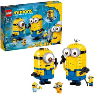 LEGO Minions: Brick-Built Minions and Their Lair for $62