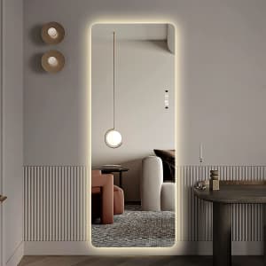 Laiya Wall-Mounted Frameless LED Mirror for $202 Laiya Wall-Mounted Frameless LED Mirror for $202