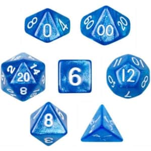 Wiz Dice 7-Die Polyhedral Horizon Dice Set w/ Pouch for $6