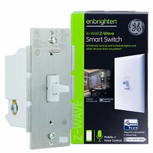 GE Enbrighten Z-Wave Plus Smart Light Switch, Works with Alexa, Google Assistant, 3-Way Compatible, for $67 GE Enbrighten Z-Wave Plus Smart Light Switch, Works with Alexa, Google Assistant, 3-Way Compatible, for $67