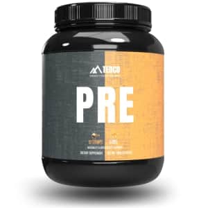 TEDCo Pre Workout - Natural Preworkout for Men - Energy - Strength - Muscle - Focus - Endurance - for $45