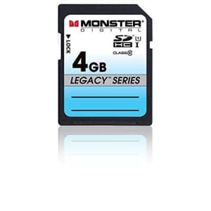 Monster Digital SDHC Full Size SD Memory Card Legacy Series (SDFSA-0004-L) for $16