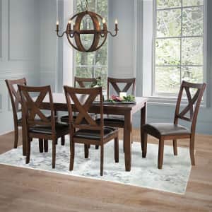 Abbyson Living Edgewater 7-Piece Dining Set for $499 for members Abbyson Living Edgewater 7-Piece Dining Set for $499 for members