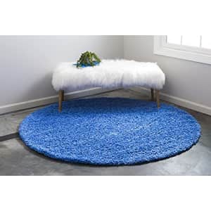 Unique Loom Solo Solid Shag Collection Area Modern Plush Rug Lush & Soft, 3' 3 x 3' 3 Round, for $34 Unique Loom Solo Solid Shag Collection Area Modern Plush Rug Lush & Soft, 3' 3 x 3' 3 Round, for $34