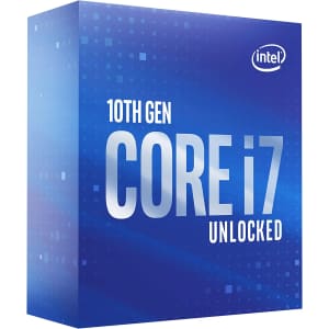 10th-Gen. Intel Core i7-10700K 8-Core Desktop Processor for $260