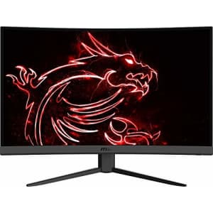 MSI 27" Curved 1080p LCD Gaming Monitor for $327